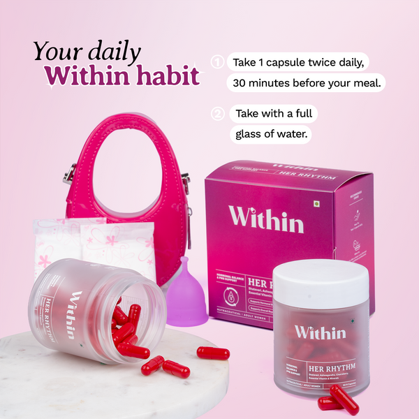Her Rhythm (Hormonal Balance & PMS Support)