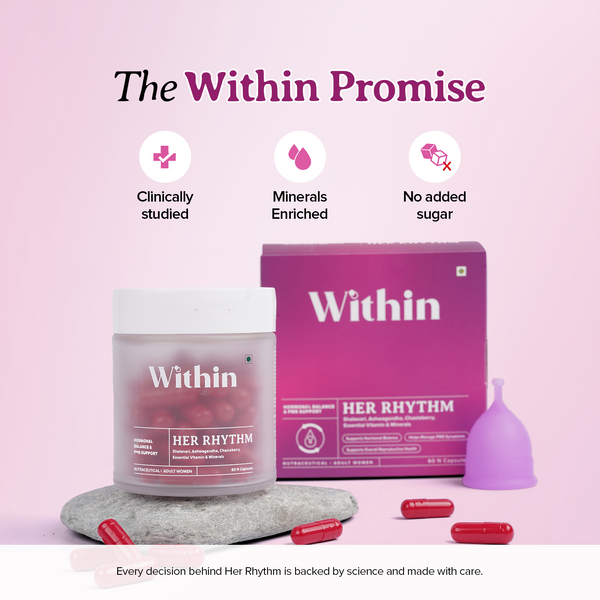 Her Rhythm (Hormonal Balance & PMS Support)